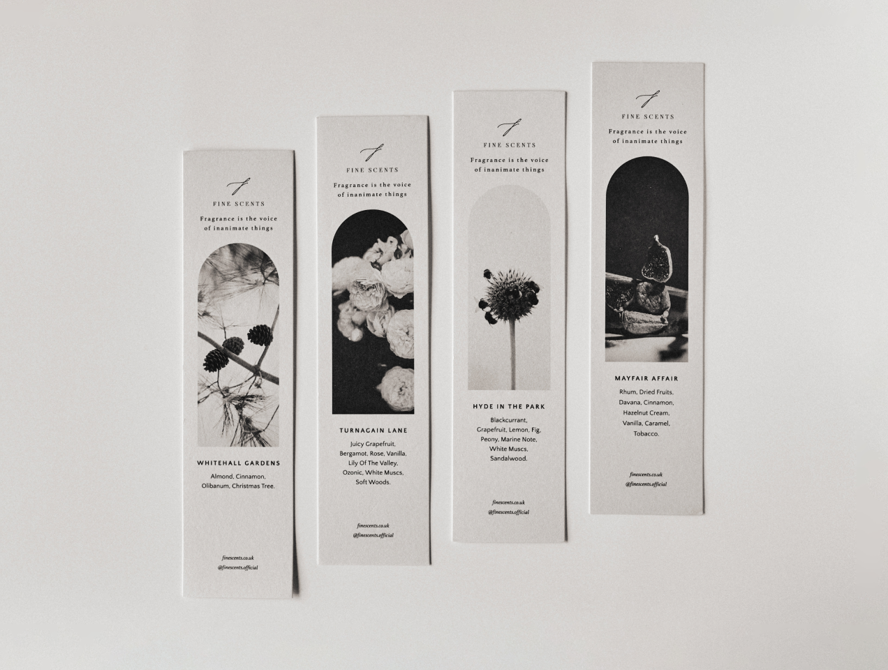 Scented Bookmarks